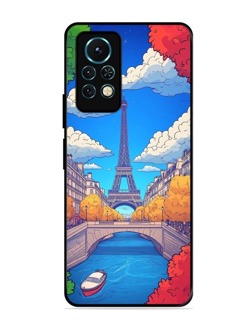 Parisian Panorama Glossy Soft Edge Case for Infinix Note 11S Chachhi