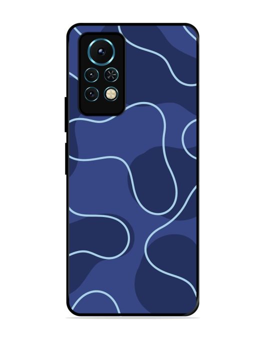 Midnight Maze Glossy Soft Edge Case for Infinix Note 11S Chachhi