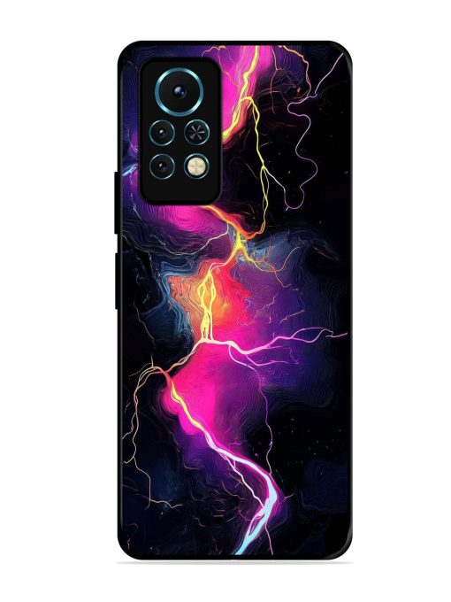 Electric Dreams Glossy Soft Edge Case for Infinix Note 11S Chachhi