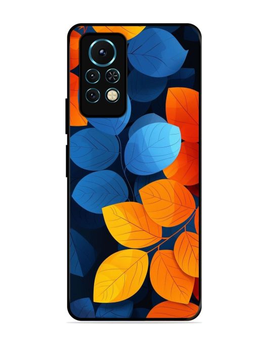 Autumn'S Contrast Glossy Soft Edge Case for Infinix Note 11S Chachhi