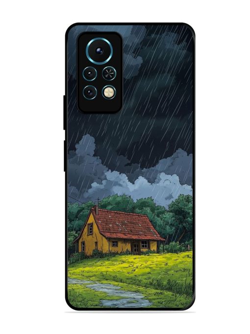 Rainy Day Retreat Glossy Soft Edge Case for Infinix Note 11S Chachhi