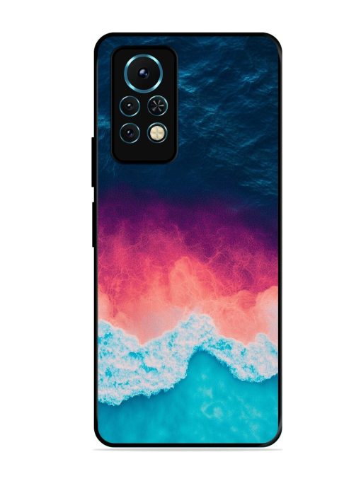 Where The Ocean Meets The Sky Glossy Soft Edge Case for Infinix Note 11S Chachhi