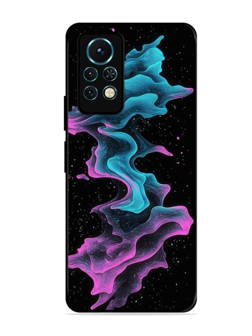 Cosmic Currents Glossy Soft Edge Case for Infinix Note 11S Chachhi