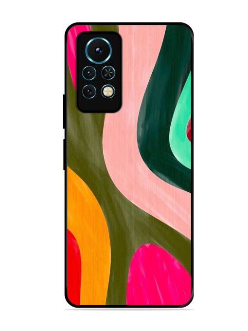 Wavy Wonder Glossy Soft Edge Case for Infinix Note 11S Chachhi