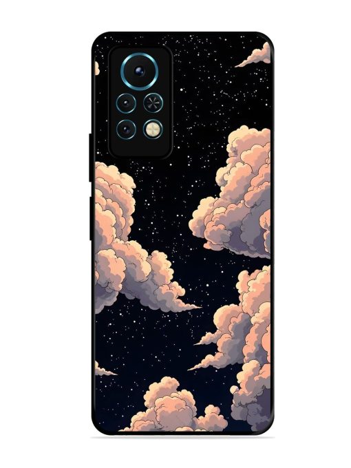 Starry Night Dreams Glossy Soft Edge Case for Infinix Note 11S Chachhi