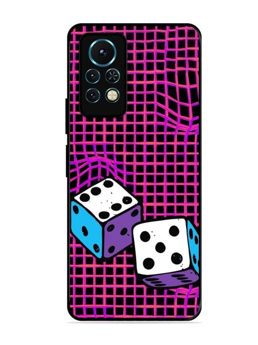 Glitched Dice Glossy Soft Edge Case for Infinix Note 11S Chachhi