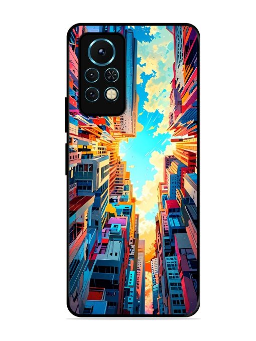 Skyward City Glossy Soft Edge Case for Infinix Note 11S