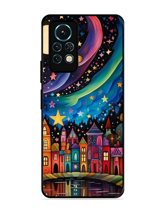 Starlit Village Glossy Soft Edge Case for Infinix Note 11S Chachhi