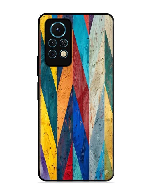 Abstract Tapestry Glossy Soft Edge Case for Infinix Note 11S Chachhi