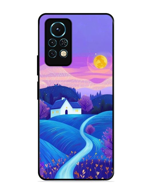 Moonlit Meadow Glossy Soft Edge Case for Infinix Note 11S Chachhi