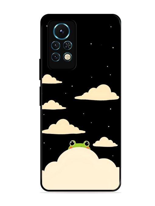 Froggy Night Sky Glossy Soft Edge Case for Infinix Note 11S Chachhi