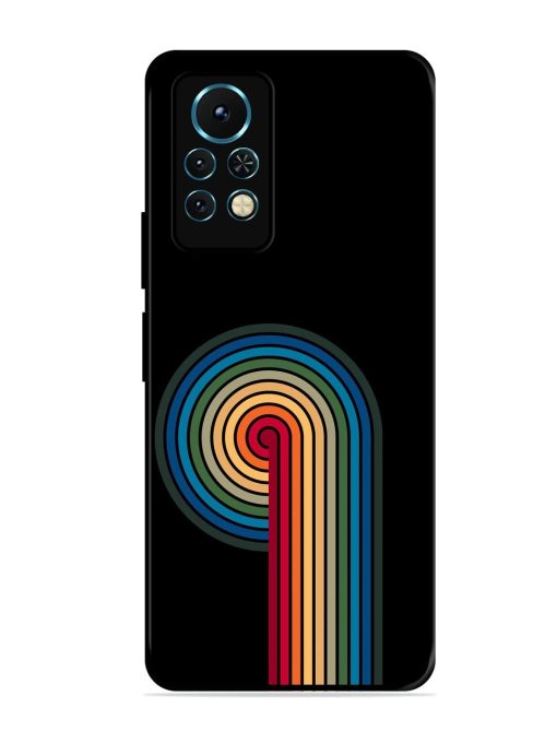 Rainbow Ripple Glossy Soft Edge Case for Infinix Note 11S