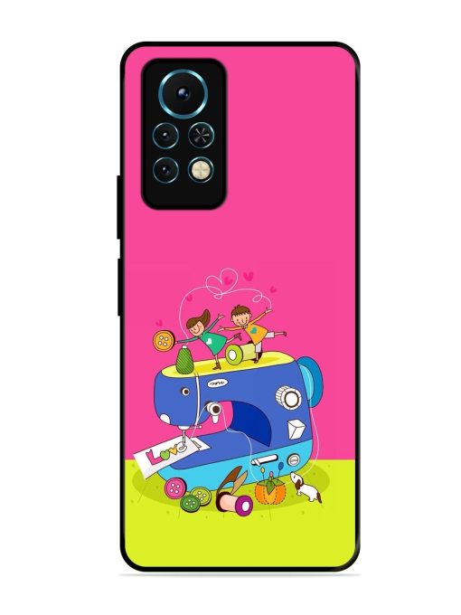 Sew Cute Glossy Soft Edge Case for Infinix Note 11S Chachhi