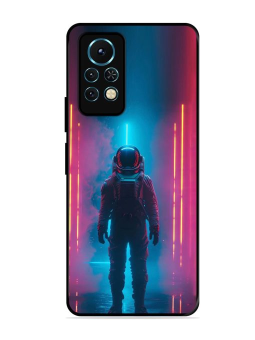 Neon Astronaut Glossy Soft Edge Case for Infinix Note 11S Chachhi