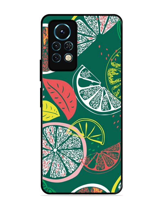 Citrus Symphony Glossy Soft Edge Case for Infinix Note 11S Chachhi