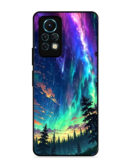 Cosmic Canvas Glossy Soft Edge Case for Infinix Note 11S Chachhi