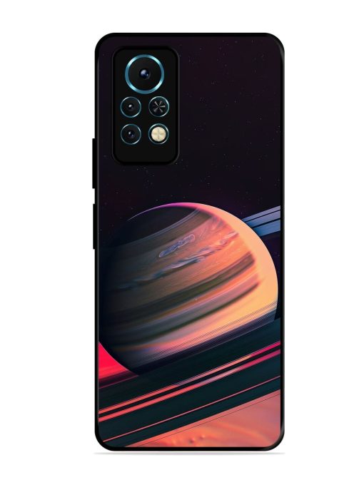 Neon Saturn Glossy Soft Edge Case for Infinix Note 11S Chachhi