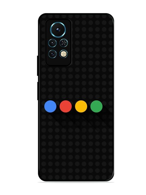 Google Dots Glossy Soft Edge Case for Infinix Note 11S Chachhi