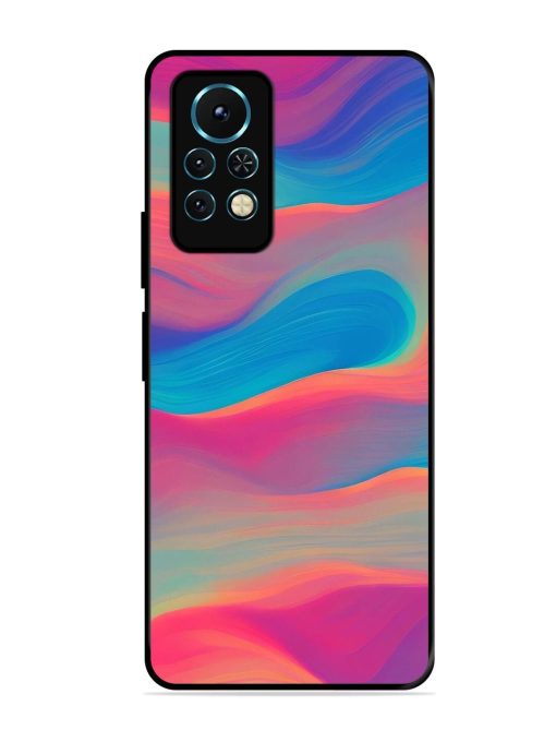 Wavy Wonder Glossy Soft Edge Case for Infinix Note 11S Chachhi