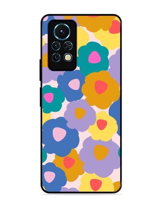 Flower Power Glossy Soft Edge Case for Infinix Note 11S Chachhi