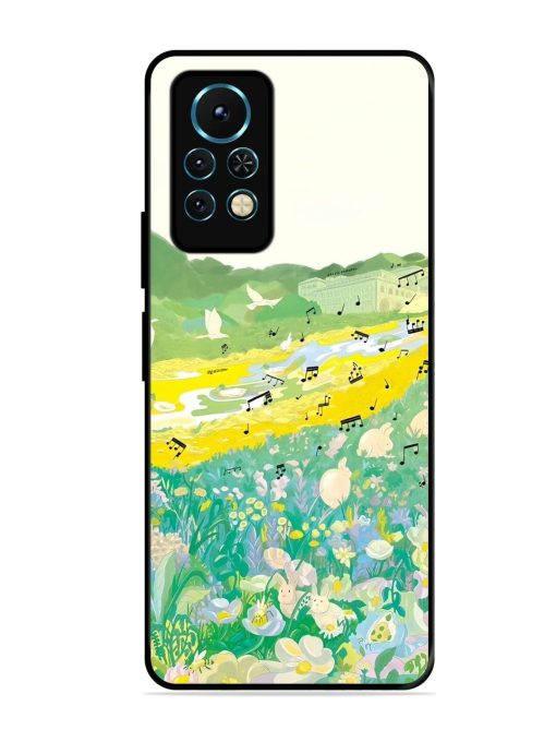 Melody In Bloom Glossy Soft Edge Case for Infinix Note 11S Chachhi