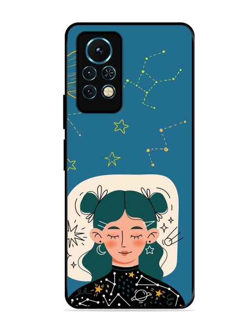 Cosmic Daydreamer Glossy Soft Edge Case for Infinix Note 11S Chachhi