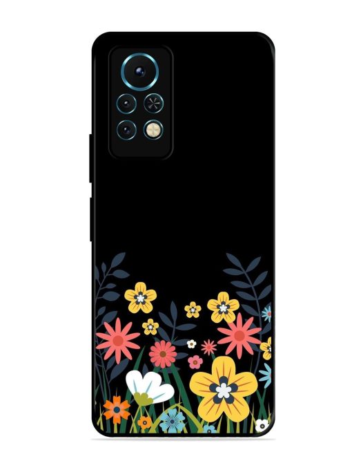 Floral Night Sky Glossy Soft Edge Case for Infinix Note 11S Chachhi