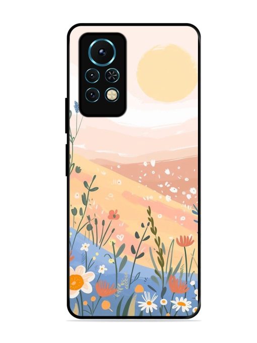 Golden Hour Blooms Glossy Soft Edge Case for Infinix Note 11S Chachhi