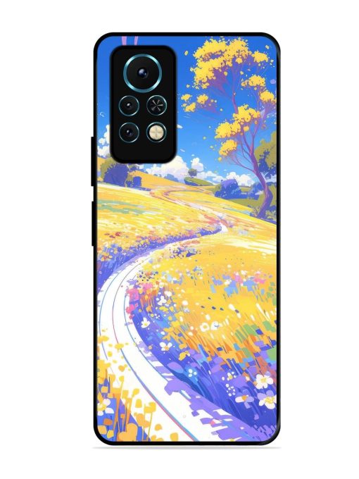 Vibrant Spring Meadow Glossy Soft Edge Case for Infinix Note 11S Chachhi