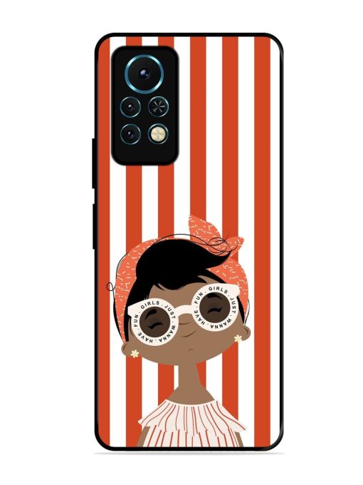 Girls Just Wanna Have Fun Glossy Soft Edge Case for Infinix Note 11S Chachhi