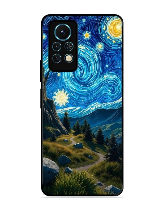 Starry Night In The Shire Glossy Soft Edge Case for Infinix Note 11S