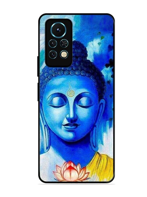 Serene Buddha With Lotus Glossy Soft Edge Case for Infinix Note 11S Chachhi