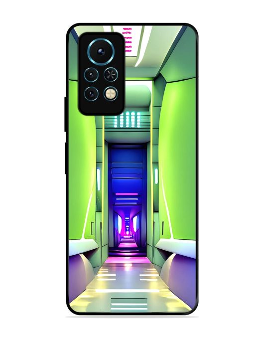 Neon Corridor Glossy Soft Edge Case for Infinix Note 11S Chachhi