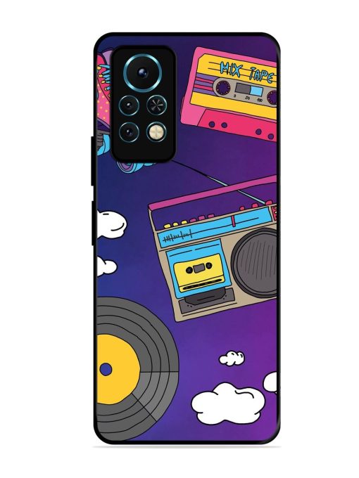 Retro Vibes Glossy Soft Edge Case for Infinix Note 11S Chachhi