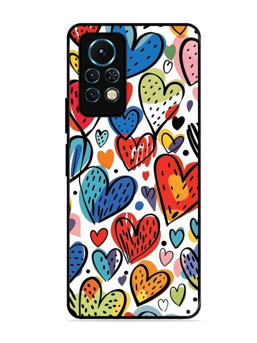 Heartfelt Harmony Glossy Soft Edge Case for Infinix Note 11S Chachhi