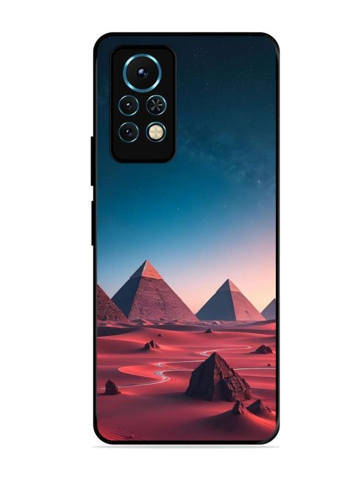 Ancient Wonders Sky Glossy Soft Edge Case for Infinix Note 11S Chachhi