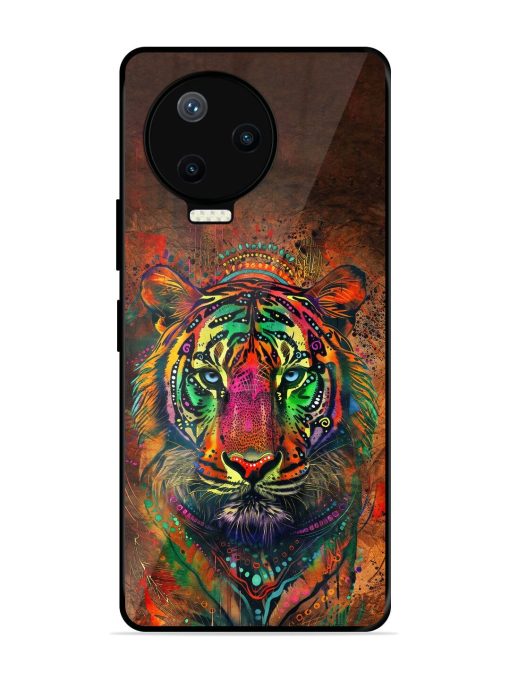 Cosmic Tiger Glossy Soft Edge Case for Infinix Note 12 Pro (4G) Chachhi