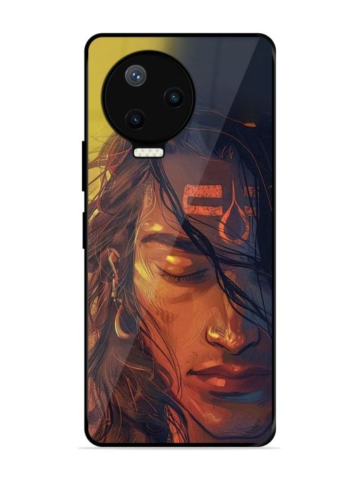 Tranquil Shiva Glossy Soft Edge Case for Infinix Note 12 Pro (4G) Chachhi