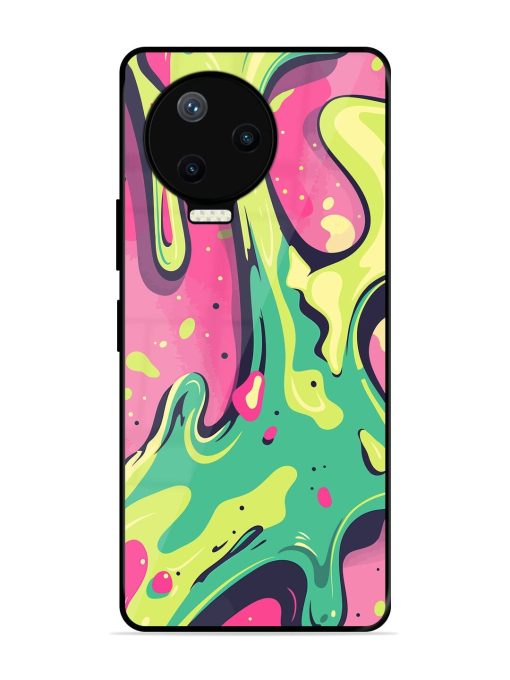 Gooey Grooves Glossy Soft Edge Case for Infinix Note 12 Pro (4G) Chachhi