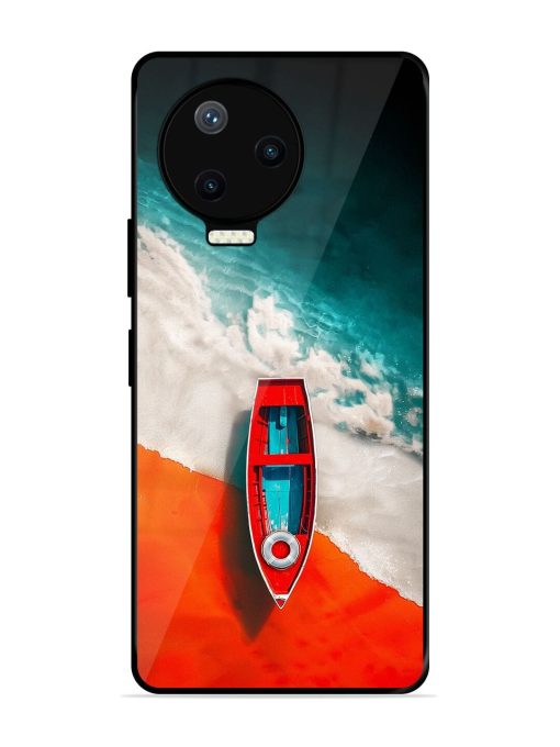 Crimson Tide Glossy Soft Edge Case for Infinix Note 12 Pro (4G) Chachhi