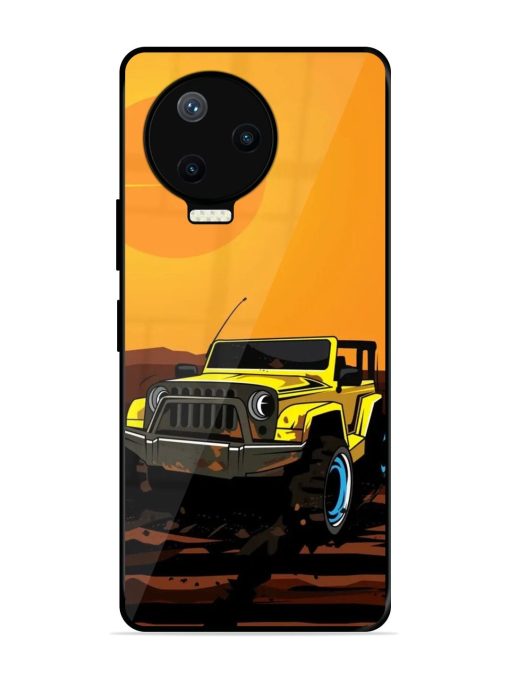 Sunset Cruise Glossy Soft Edge Case for Infinix Note 12 Pro (4G) Chachhi