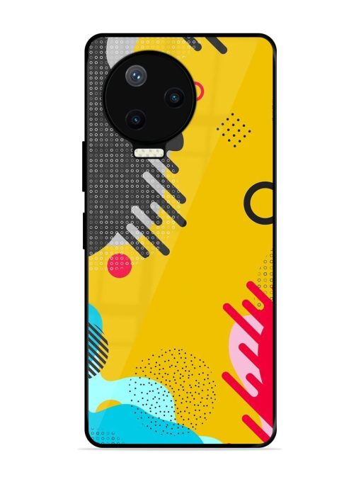 Neon Pop Glossy Soft Edge Case for Infinix Note 12 Pro (4G) Chachhi