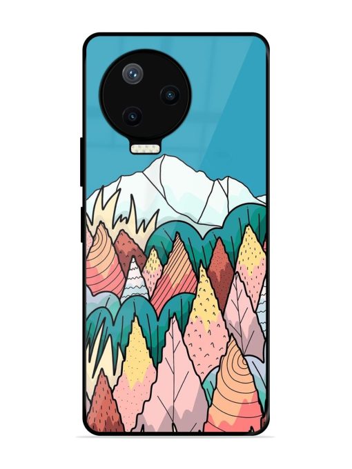 Mountain Dreamscape Glossy Soft Edge Case for Infinix Note 12 Pro (4G) Chachhi