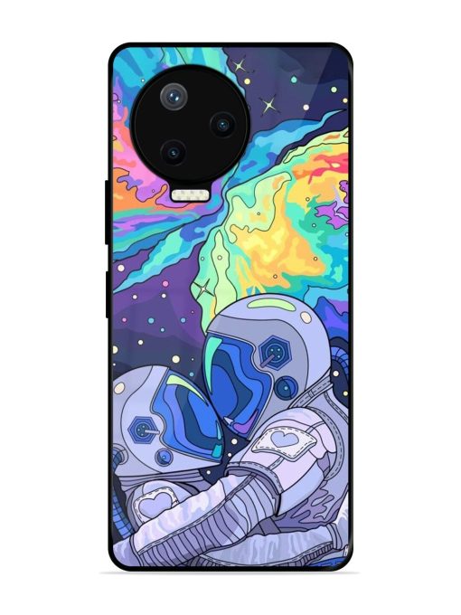 Cosmic Love Glossy Soft Edge Case for Infinix Note 12 Pro (4G) Chachhi