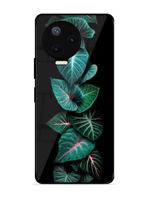 Emerald Elegance Glossy Soft Edge Case for Infinix Note 12 Pro (4G) Chachhi