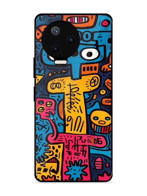 Doodletopia Glossy Soft Edge Case for Infinix Note 12 Pro (4G) Chachhi