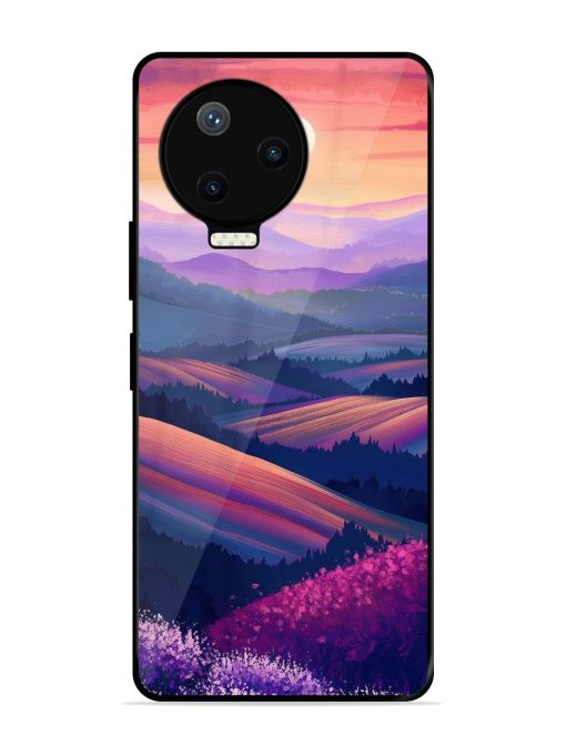 Twilight'S Embrace Glossy Soft Edge Case for Infinix Note 12 Pro (4G) Chachhi