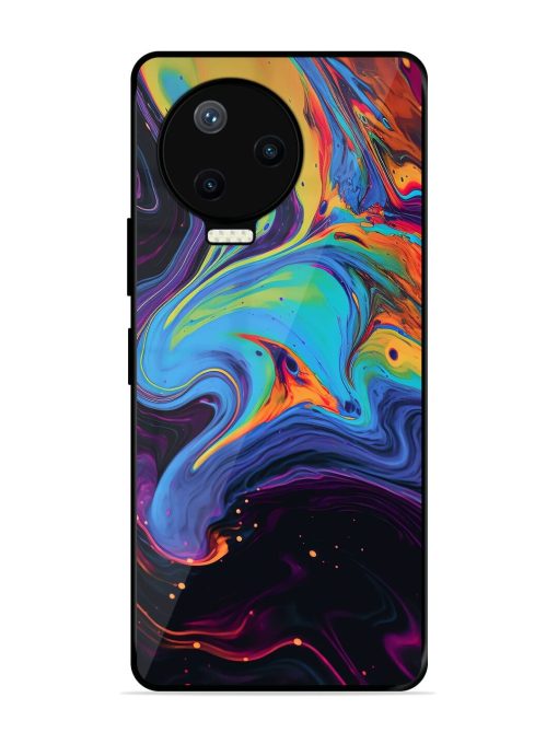 Liquid Dreamscape Glossy Soft Edge Case for Infinix Note 12 Pro (4G) Chachhi