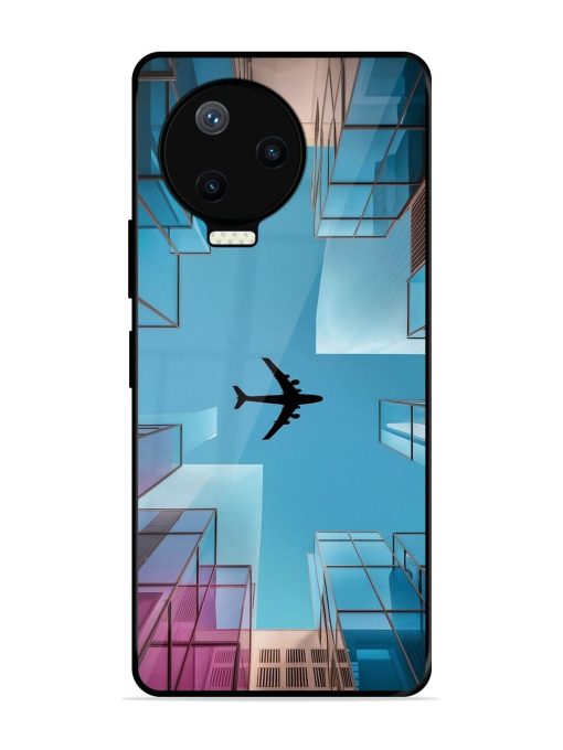 Urban Flightpath Glossy Soft Edge Case for Infinix Note 12 Pro (4G) Chachhi