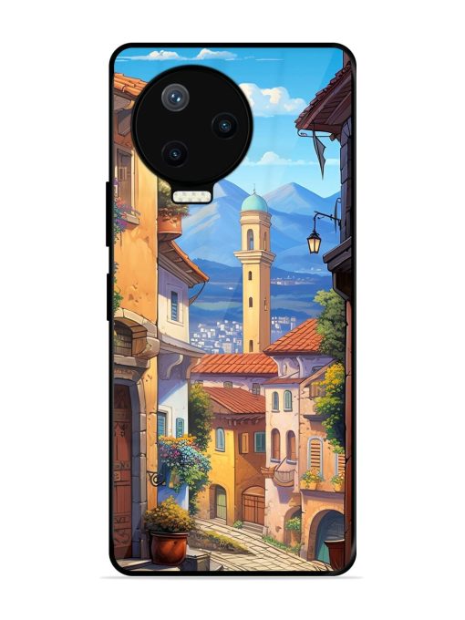 Tuscan Twilight Glossy Soft Edge Case for Infinix Note 12 Pro (4G) Chachhi